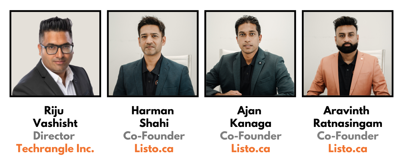 Exclusive interview with co-founders of Listo.ca